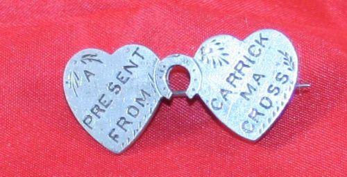 Sweetheart Pin, A Present from Garrick Ma CROSS Silver