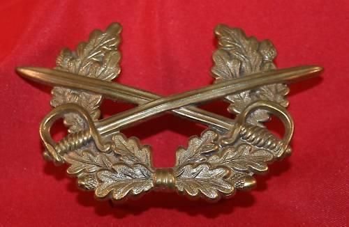 GDR Army Other Ranks Cap Badge, post WW2