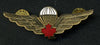 Parachute Qualification Wing - Red Maple Leaf