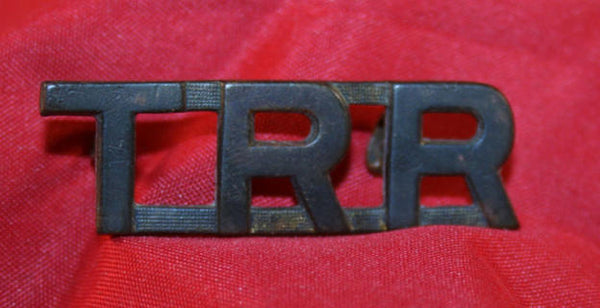 WW2 TRR, Three Rivers Regiment Shoulder Title