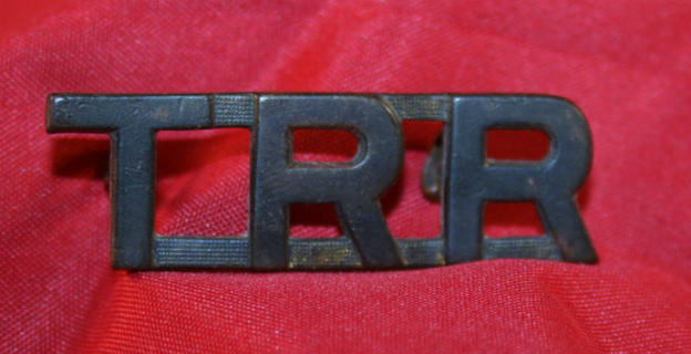 WW2 TRR, Three Rivers Regiment Shoulder Title