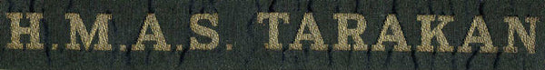 HMAS TARAKAN Navy Ships Tally - Australian Navy