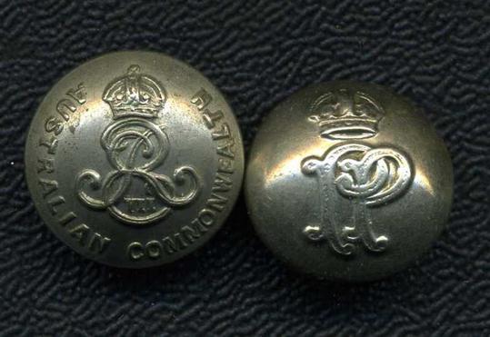 PALESTINE POLICE & Australian Commonwealth Buttons – Marway Militaria ...