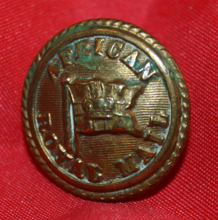 African Royal Mail Uniform Button