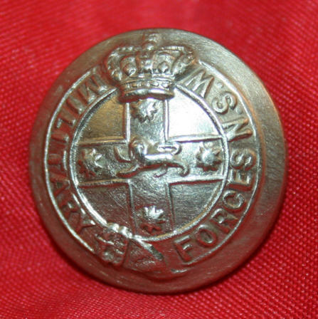 Military Forces New South Wales Uniform Button, EARLY