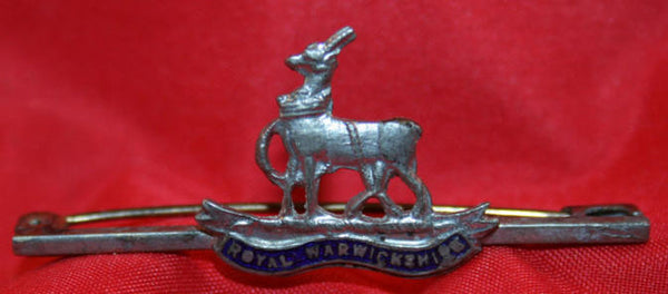 British Army Sweetheart Pin Royal Warwickshire Regiment