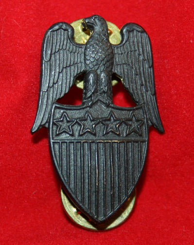 US Officers Collar Badge:Aide  General - Subdued