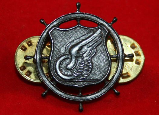 US Officers Collar Badge: Transportation Corps - Subdued