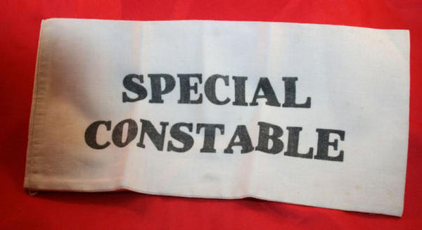 WW2, UK Police Economy Arm Band SPECIAL CONSTABLE