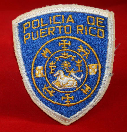 PUERTO RICO Police Patch