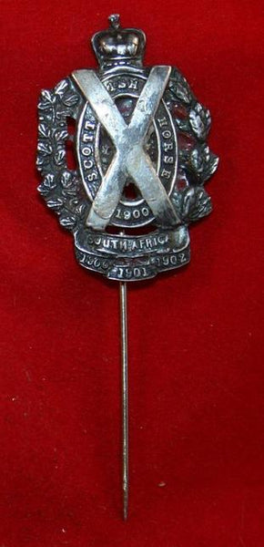 SCOTTISH HORSE Sweetheart Stick Pin Sterling Silver