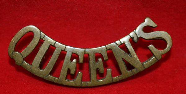 British Army: Queen's West Surrey Regiment Shoulder Title