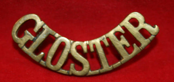 British Army: The Gloucestershire Regiment Shoulder Title