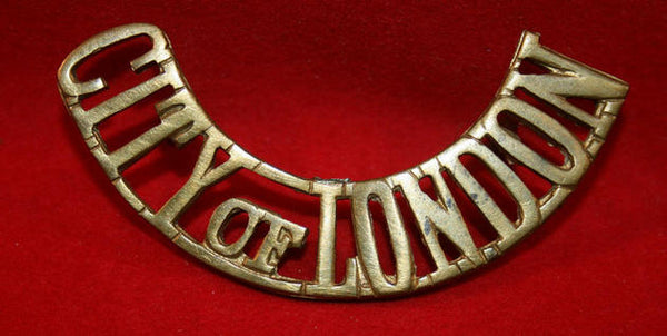 British Army: City of London Shoulder Title