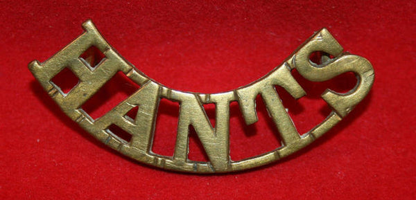 British Army: Royal Hampshire Regiment Shoulder Title