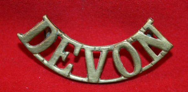 British Army: Devon Regiment Shoulder Title