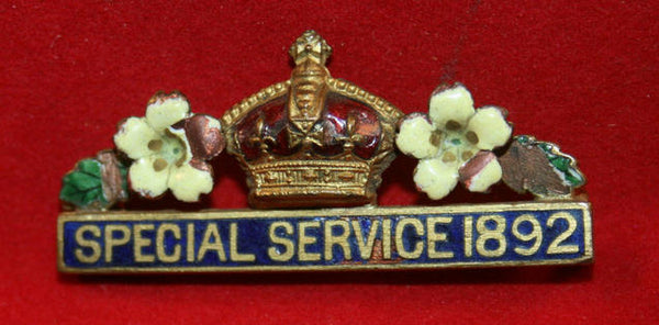 The Primrose League SPECIAL SERVICE 1892 Pin