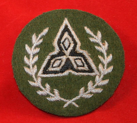 S.W.A. Territory Force Regimental Sergeant Arm Cloth Badge