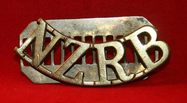 New Zealand: Shoulder Title: NZRB (New Zealand Rifle Brigade)