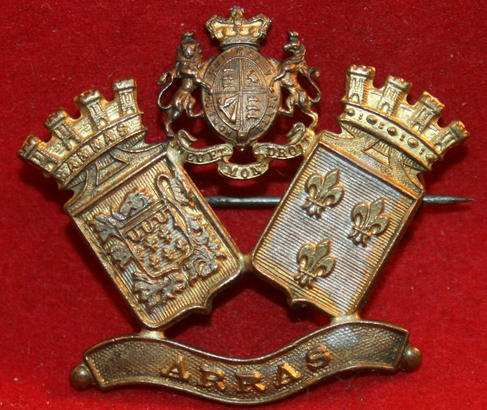 WW1 era ARRAS Souvenir Pin.