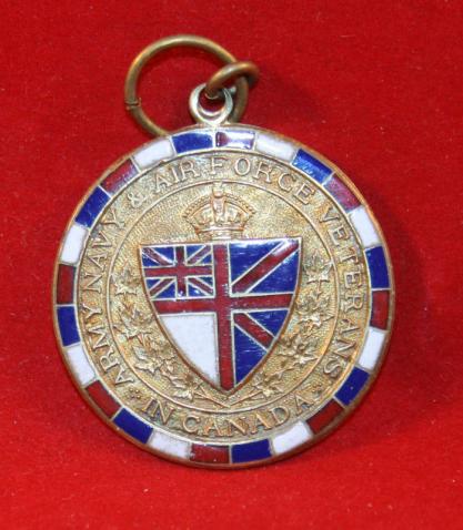 Army Navy AirForce Veterans in Canada Medallion