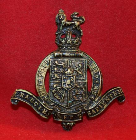 British Army: Kings College School Cap badge (Wimbledon)