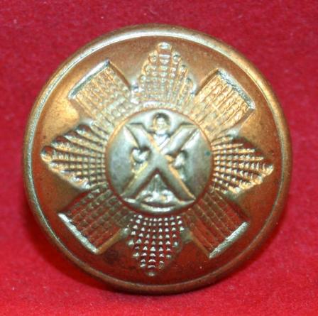 British Army: Black Watch, Royal Highlander Uniform Button (large size)