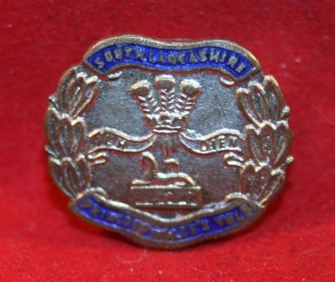 British Army: South Lancashire Sweetheart Pin / Lapel Badge