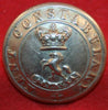 British Police: KENT CONSTABULARY, Uniform Button. -Victorian Crown