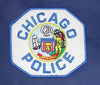 Chicago Illinois Police Shoulder Patch (Blue Embroidery)