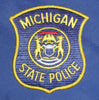 Michigan State Police Shoulder Patch (Purple)