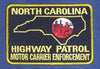 North Carolina Highway Patrol, Motor Carrier Enforcement Police Shoulder Patch