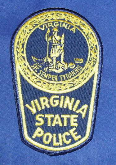 Virginia State Police Shoulder Patch – Marway Militaria Inc & Winnipeg ...