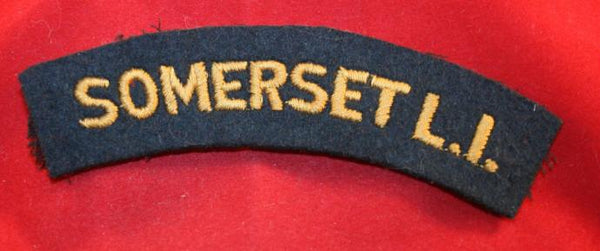 British Army: Somerset LI (Light Infantry) Shoulder Patch