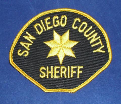 San Diego County, California Police Shoulder Patch: Sheriff – Marway ...
