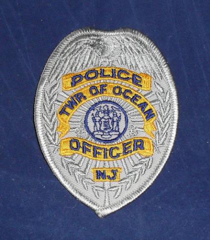 Twp. of Ocean, New Jersey Police Shoulder Patch – Marway Militaria Inc ...