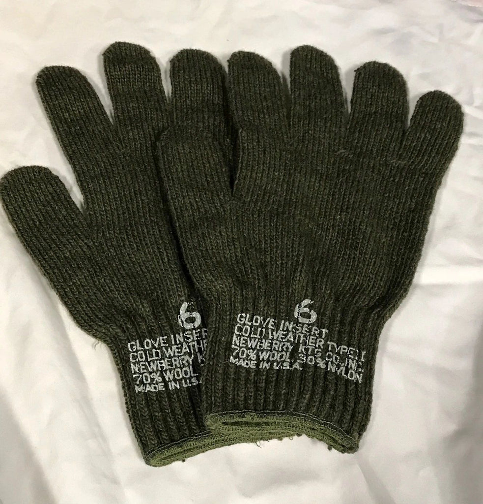 G.I. Wool Gloves - Choice of Size