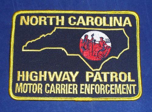 North Carolina Police Shoulder Patch: Highway Patrol (Motor Carrier Enforcement)