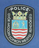 Hungary Police Shoulder Patch: Gyor-Moson-Sopron County Police