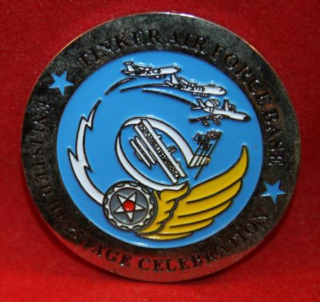Tinker AFB Enlistment Heritage Celebration, Challenge Coin