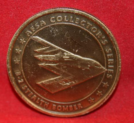 B-2 Stealth Bomber AFSA Collector's Series Challenge Coin