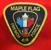 RCAF / CAF Maple Flag 2004 French Air Force Flight Suit / Jacket Crest