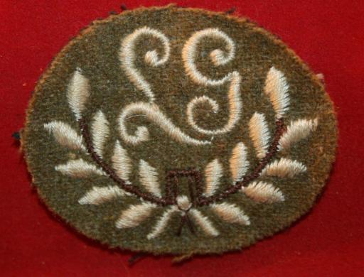 Canadian / British Army: Lewis Gunner Cloth Trade Badge