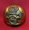 Royal Artillery / Royal Canadian Artillery Uniform Button - Victorian Crown