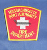 Massachusetts Port Authority Fire Dept Shoulder Patch