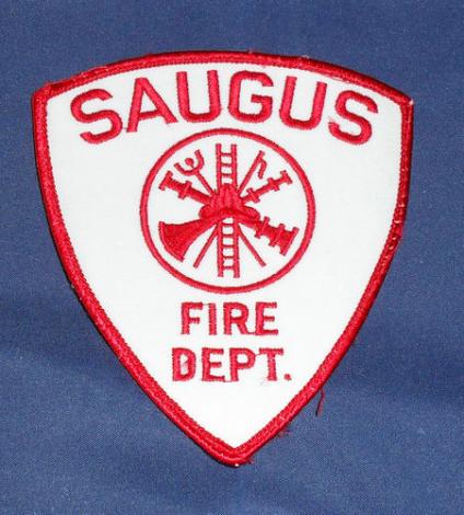 Saugus, Massachusetts Fire Dept Shoulder Patch