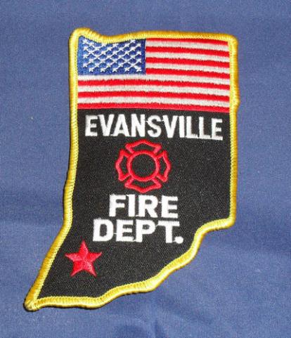 Evansville Fire Dept Shoulder Patch