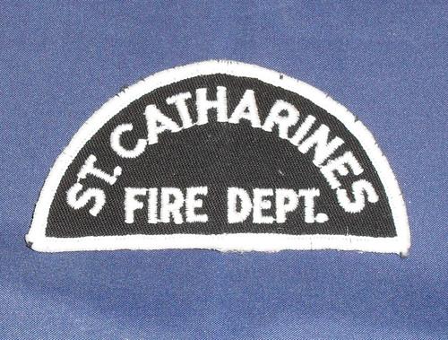 St. Catharines Fire Dept Shoulder Patch