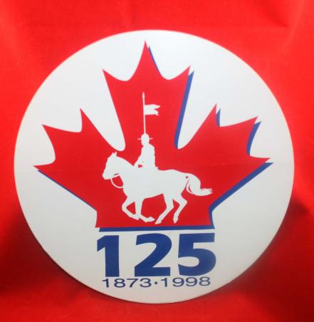 RCMP 125th AnniversarySticker / Decal