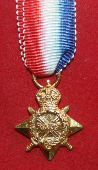 WW1 14-15 Star Medal - mini